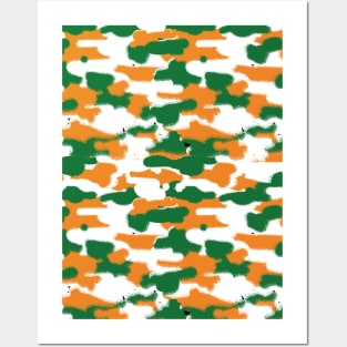 Ireland Camouflage Posters and Art